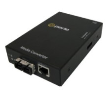 PERLE SYSTEMS 05050314   Fast Ethernet Media Converter, 100BASE-TX RJ-45 100 m/328 ft, To 100Base-ZX 1550nm Single-mode SC 120 km/74.6 Miles, USA Power Cord