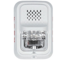 SYSTEM SENSOR  P2GWL               Horn Strobe, Compact, Indoor, 12/24 Volt, 5.6