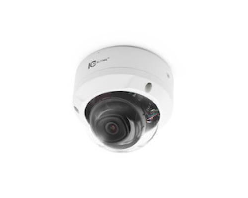 IC REALTIME LLC  IPMX-D40F-IRW3               4MP IP Indoor/Outdoor Small Size Vandal Dome, Fixed 2.8mm Lens, 164’ Smart IR