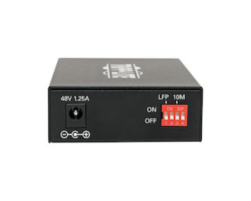 TRIPP LITE  N785-P01-LC-MM1      GIGABIT MULTIMODE FIBER TO, ETHERNET MEDIA CONVERTER, POE+ - 10/100/1000