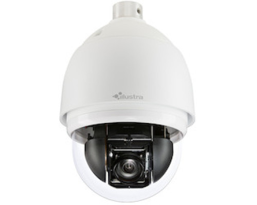 EXACQ  IPS02P6BCWTT      Illustra Pro 2MP PTZ, 30x, outdoor, non-vandal, clear bubble, white, TDN, TWDR.