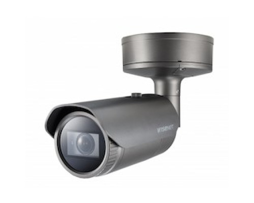 HANWHA VISION  PNO-A9081RLP               4K Low-moderate Speed LPR Bullet Camera WIth WIsenet Road AI