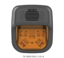 MACURCO GAS DETECTION 70-2900-0165-2 HS-A       HS-A-horn Strobe Combo Amber -Works With Macurco Control Panels And 6-series Detectors