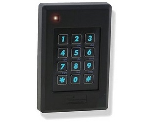 KERI SYSTEMS  P-640H      Proximity Reader and Keypad, HID Compatible, 5 to 14 Volt DC, 90 Milliampere