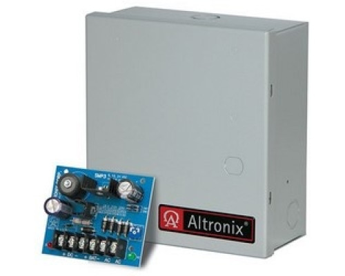ALTRONIX  SMP3ET      Power Supply Charger, Single Output, 6/12/24VDC @ 2.5A, 16-28VAC, BC100 Enclosure, includes TP1640