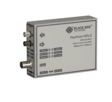 BLACK BOX NETWORK SERVICES LMC211A-MM   Ethernet 10-Mbps Media Converter - 10-Mbps ThinNet to 10-Mbps Multimode Fiber, 850nm, 2km, ST