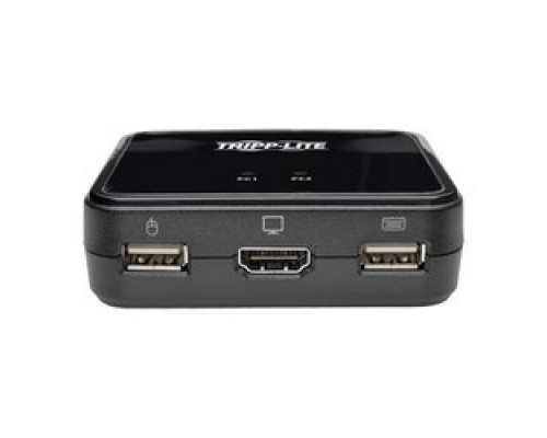 TRIPP LITE  B032-HUA2      2-Port USB/HD Cable KVM Switch with Audio/Video, Cables and USB Peripheral Sharing