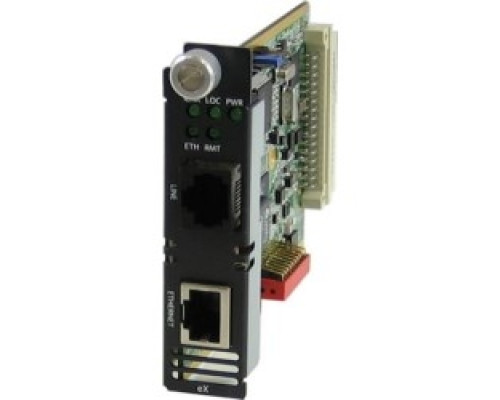PERLE SYSTEMS 06003590   Gigabit Ethernet Extender Module, 1 Port 10/100/1000Base-T RJ-45 . RJ45 Interlink VDSL2 Connector