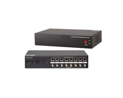 GEM ELECTRONICS HDHUB-8PVP   GEM Electronics 5MP High Performance Video / Power Hub - HDHUB-8PVP