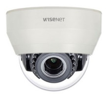 HANWHA VISION HCD-6080R        WIsenet HD+ 2MP, Full Hd 1080p 30fps IR Indoor Dome Camera, AHD/TVI/CVI/CVBS, Motorized VARI-focal Lens 3.1X  3.2-10mm , 120 Db True WDR, True D/N, 24VAC/12VDC, IR Distance 65 Feet
