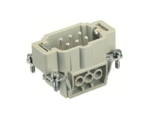 HARTING  09330062601  9330062601      Han E Male Insert: Han E 06 Position M Insert Screw