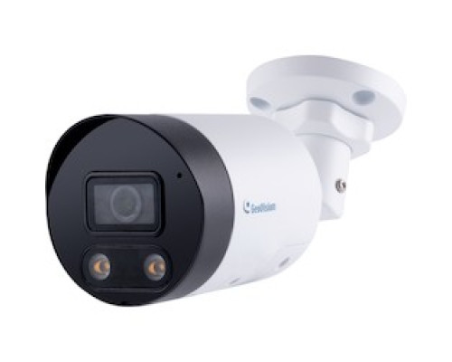 GEOVISION  125-TBL8804-0000      8MP Fixed IP Bullet with AI Analytics and Active Deterrence