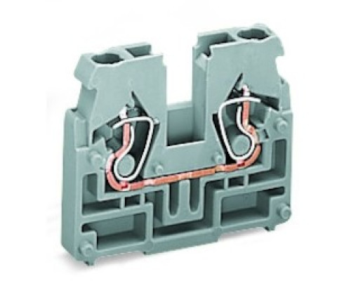 WAGO CORPORATION  869-321      CENTER TERMINAL BLOCK W/O SNAPIN MOUNTING FOOT FOR SHEET THICKNESS 0.6-1.2 MM