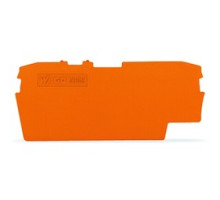 WAGO CORPORATION  2002-1692      END INTERMEDIATE PLATE 1 MM THICK ORANGE