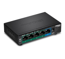 TRENDNET  TPE-TG52      5-Port Gigabit PoE+ Switch, 32w PoE Budget