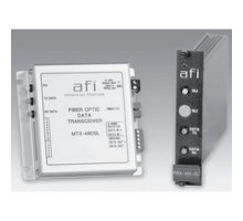 AMERICAN FIBERTEK  MTX-480      Fiber Module Transmitter, Multimode, 1-Channel, 1-Fiber, SC Connector, 1310 Nanometer, 12 Volt DC, 4-1/4
