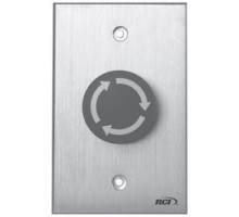 RUTHERFORD CONTROLS INTERNATIO  919-MA X 28      Pushbutton, Rotary Release, Mushroom, Maintained, SPST, NO-NC, 10 Ampere at 24 Volt DC, 3
