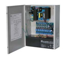 ALTRONIX  AL1024ULACM      Access Power Controller w/ Power Supply/Charger, 8 Fused Relay Outputs, 24VDC @ 10A, FAI, 115VAC, BC400 Enclosure