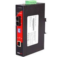 ANTAIRA TECHNOLOGIES LLC  IMP-100A-S3-T      10/100TX To 100FX Industrial PoE Media Converter, SM 30KM SC, EOT -40C - 80C