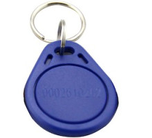 ZKTECO PROX-KEY-FOB   HID 125 kHz compatible fobs MOQ 100 pcs