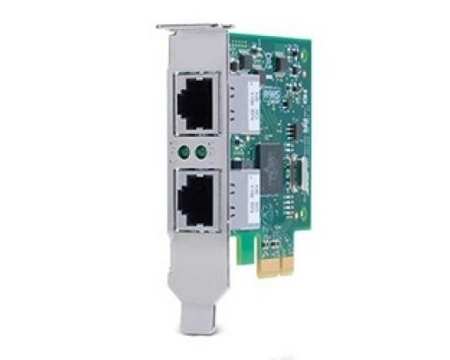 ALLIED TELESIS  AT-2911T/2-901  990-007948-901      10/100/1000T Dual Port PCIe Desktop Network Adapter Card