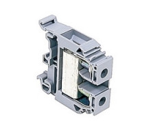 TE-ENERGY  011512914      Gray, feed through terminal block with 12 mm spacing, 85 Amp rated UL current with screw clamp connection that accepts 18-6 AWG UL wire range
