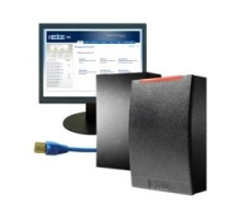 HID GLOBAL CORPORATION  83120CKI000      Network Access Controller, Solo ESR40, Integrated Controller/Reader, 1-Door, LED Normally Red Flash Green and Beep-On Card Read, Black, With iCLASS R40 Reader