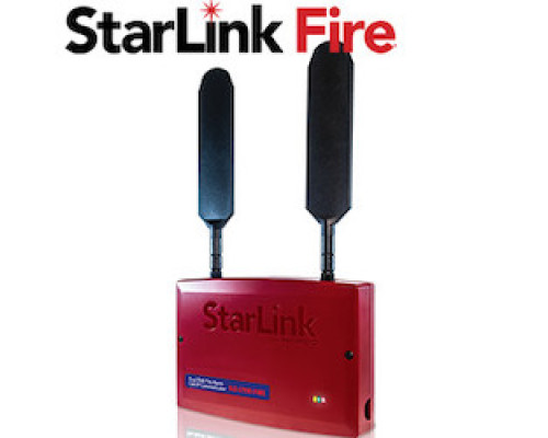 NAPCO  SLE-LTEVI-FIRE               StarLink Fire Universal 12V/24V FACP Universal Commercial Fire Alarm Communicators Commercial Fire Dual Path Communicator, Cellular/IP, Connected By Verizon LTE, ABS. Low Current Draw, Panel-powered Techn