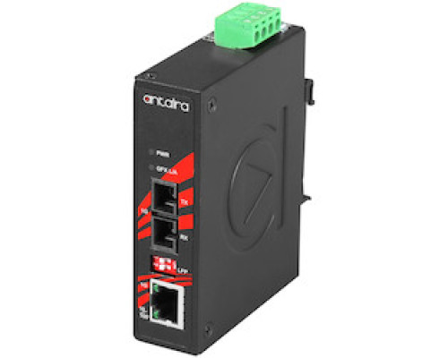 ANTAIRA TECHNOLOGIES LLC  IMC-C1000-S4      Compact Industrial Gigabit Ethernet Media Converter, with 10/100/1000TX to SC SM 40km 1000Mbps Fixed Fiber