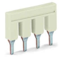 WAGO CORPORATION  2006-404      PUSH-IN TYPE JUMPER BAR INSULATED 4-WAY