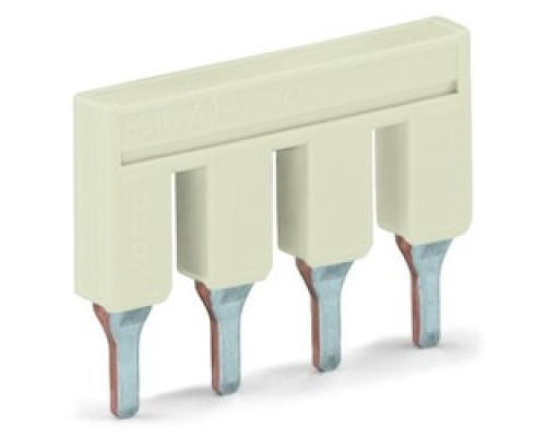 WAGO CORPORATION  2006-404      PUSH-IN TYPE JUMPER BAR INSULATED 4-WAY