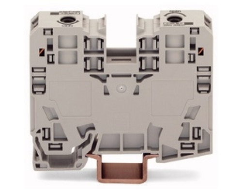 WAGO CORPORATION  285-135      2 COND THRU TERMINAL BLOCKS 35 MM2-GREY 8-2 AWG WIRE