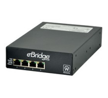 ALTRONIX  EBRIDGE4SPT      EoC 4 port Transceiver/Switch, 100Mbps, Enables 4 IP Devices over Single Coax, Requires eBridge100SPR Transceiver