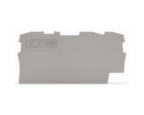WAGO CORPORATION  2002-1391      End And Intermediate Plate; 0.8 mm Thick