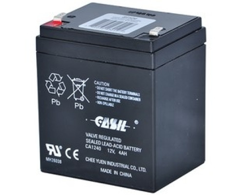 ALTRONIX  BT124      Battery, 12VDC, 4AH