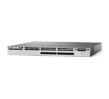 CISCO  WS-C3850-12XS-S      Ethernet Switch, Managed, IP Base, Stackable, 1 RU Rack Mount, 350 Watt, 12-port, 2 GB, 4 GB DRAM, 40 Gbps