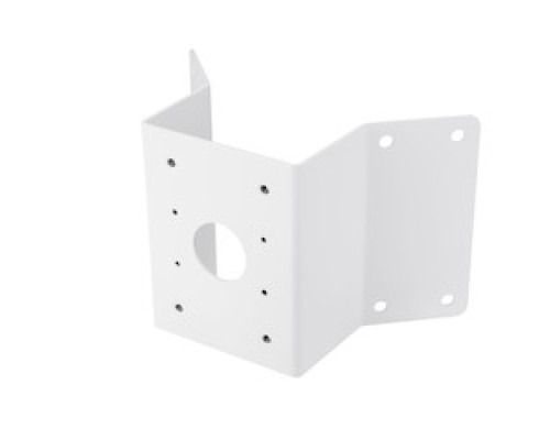 HANWHA VISION  SBP-300KMW1               Corner Mount Adapter Accessory, Use With SBP-300WMW1, White Color, Made Of Aluminum