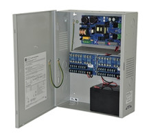 ALTRONIX  EFLOW102NX16      Power Supply Charger, 16 Fused Outputs, 12VDC @ 10A, Aux Output, FAI, LinQ2 Ready, 115VAC, BC400 Enclosure