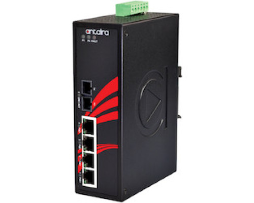 ANTAIRA TECHNOLOGIES LLC  IMC-C1000-S6      Compact Industrial Gigabit Ethernet Media Converter, with 10/100/1000TX to SC SM 60km 1000Mbps Fixed Fiber