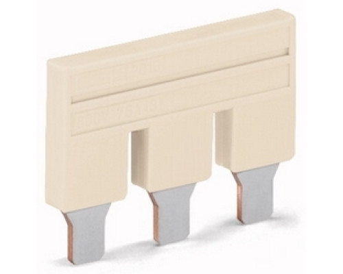 WAGO CORPORATION  2010-402      PUSH-IN JUMPER BARS 2-WAY GREY INSULATED