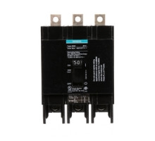 SIEMENS  US2:BQD350      Molded Case Circuit Breaker, Thermal Magnetic, Panelboard Mount, 3 Pole, 480 Star/277 Volt AC, 50/60 Hertz, 50A, 14 kA Interrupting Rating