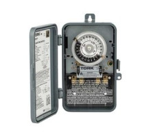 NSI INDUSTRIES  1104B-P      24 Hour Time Switch, 40A, 208-277V, DPST, Indoor/Outdoor Plastic Enclosure