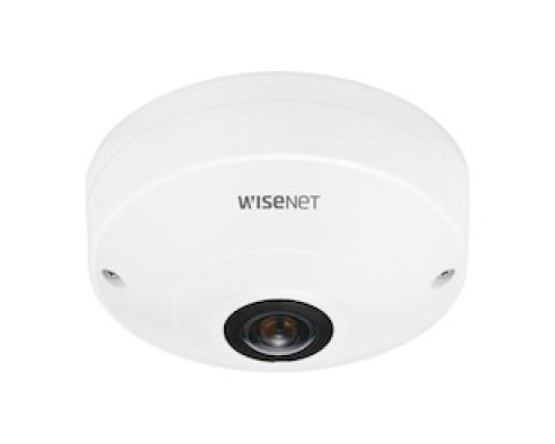 HANWHA VISION  QNF-8010               WIsenet Q Series Network Indoor Fisheye Dome Camera, 6MP CMOS Sensor