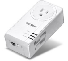 TRENDNET  TPL-423E      Powerline 1300 AV2 Adapter with Built-in Outlet