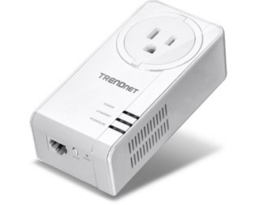 TRENDNET  TPL-423E      Powerline 1300 AV2 Adapter with Built-in Outlet