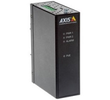 AXIS COMMUNICATIONS  01154-001  T8144              Network Camera Midspan, Industrial, 1-Port, Wall/DIN-Rail Mount, 20 to 60 Volt DC 72 Watt Input, 55 Volt DC 60 Watt Output, 3.1