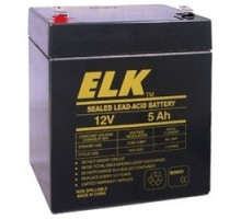 ELK PRODUCTS  ELK1250      Battery; Lead Acid 12V-5.0Ah