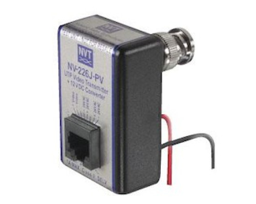 NVT PHYBRIDGE  NV-226J-PV      UTP Video Passive Transmitter +12VDC Converter