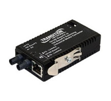 LANTRONIX M/E-ISW-FX-01SC   Hardened Mini Fast Ethernet Media Converter 10/100BASE-TX RJ45 [100 m/328 ft.] to 100BASE-FX 1310 nm Multimode SC [2 km/1.2 mi.] Link Budget: 12.0 dB