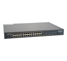 COMNET COMMUNICATION NETWORKS CWGE26FX2TX24MS   Commercial Managed Ethernet Switch 22 10/100/1000 BASE-T X + 2 Gigabit Combo Ports + 2 100/1000 BASE-FX
